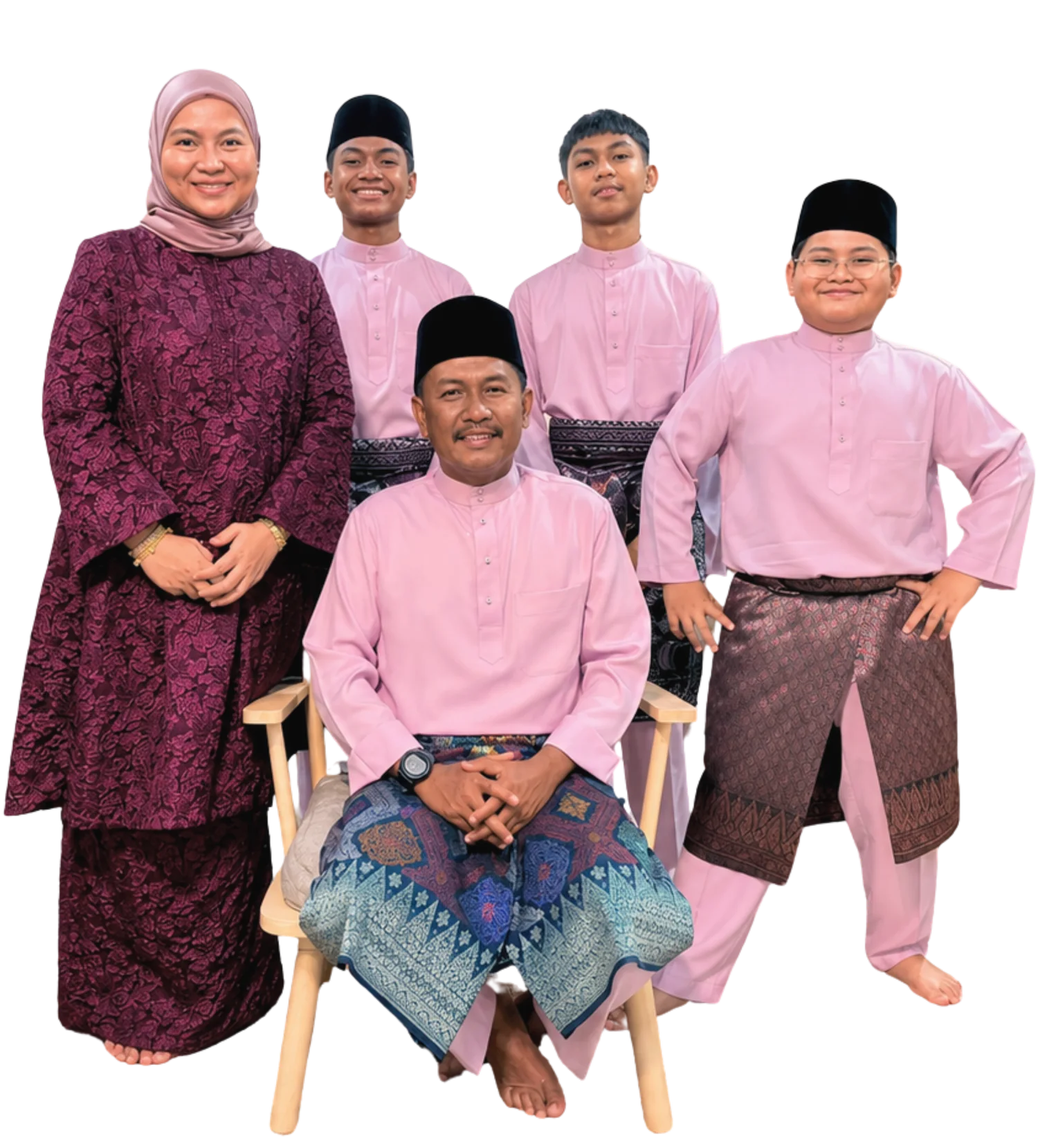 A Malaysian family protected by hibah takaful